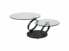 Vaast - table basse ronde anthracite
