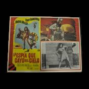 Affiche De Cinéma Mexicaine Lobby Card" Fathom Raquel Welch 60's"