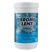 Brome Spa et Piscine - Pastille 20g - Boite 1 kg EDG Désinfection Lente et Permanente sans Chlore - blanc