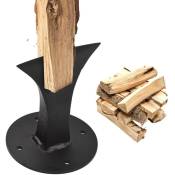 Fendeur de bois, fendeur de bois de chauffage robuste, fendeur de bûches manuel pour petite cheminée,DEBUNS