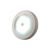 Gojoy - Mini veilleuse led pir détecteur de mouvement Applique murale à induction Lampe usb rechargeable 6 led usb Blanc