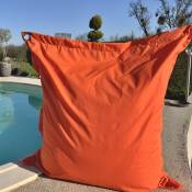 Housse pour big coussin - Orange - 140 X 140 cm
