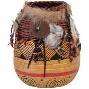 Indiens D'amérique - Vase déco d'inspiration amérindienne