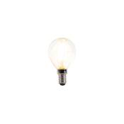 Lampe boule à filament led E14 dimmable 3W 250 lm 2700K - Transparent - Luedd