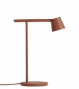 Lampe de table Tip LED /Métal - Orientable - Muuto orange en métal