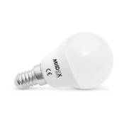 Miidex Lighting - Ampoule led E14 4W P45 ® blanc-chaud-3000k