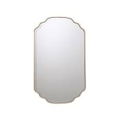 Miroir vénitien doré 60 x 100 cm