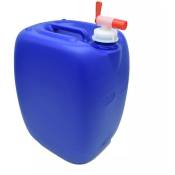 Multitanks - Bidon / Jerrycan 20 litres bleu vide avec robinet aeroflow