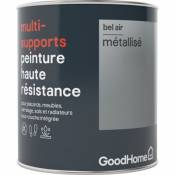 Peinture haute résistance multi-supports GoodHome argent Bel Air métallisé 0 75L