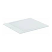 Receveur de douche extra plat - Ultra Flat s i.life - Idéal Standard - 100 x 90 cm - Blanc pur effet pierre