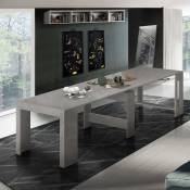 Table à Manger Extensible 90x51-300cm Design Salon