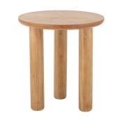 Table basse 40 cm en bois d'hévéa nature Noma - Bloomingville