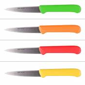 Table Passion - Couteau d'office manche couleur (1
