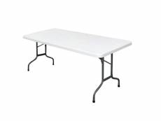 Table rectangulaire pliante bolero 1827mm