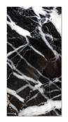 Tapis vinyle marbre noir 120x160cm