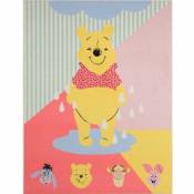 AWE - Tapis Winnie l'Ourson Disney avec les tetes de ses amis - 95 x 125 cm - Multicolor