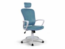 Chaise de bureau ergonomique avec appui-tête design