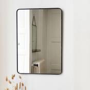 Decoclico Factory - Miroir rectangulaire en laiton noir 57,5 x 40 cm - Noir