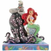Disney Princesses - Figurine de Collection Ariel et Ursula - Disney Traditions