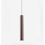 Galozzoit - led Lampe Suspension Nordique Long Tube Lampe Suspendue Minimaliste Créatif Plafonnier Art Moderne Décor Luminaire pour Salle à Manger