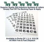 Ivy Stickers autocollants étiquette étiquettes 12 mm noir taille 144–00–99 – Chiffres (Lot de 1)