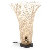 Kave Home - Lampe de table Citalli bambou finition