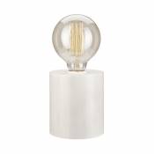 Lamkur - Lampe de table blanc E27 l: 10.5cm h: 11.5cm