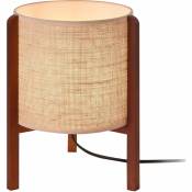 Lampe de table 30 x 22 cm marron beige - Beige