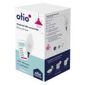 Otio - Ampoule connectée wifi led flamme E14 5.5W Blanc