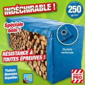 Outiror - Bâche spéciale protection du bois 250 gr/m2,