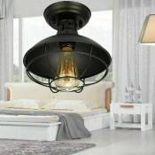 Plafonnier industriel - Suspension - Lampe vintage