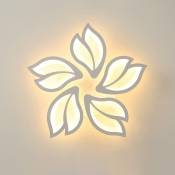 Plafonnier led 60W, Creative Fleur de Forme Lampe de