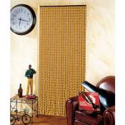Rideau de porte en perles de bois - 90 x 200 cm Morel