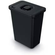 Seau pour système de recyclage 10L Systema 26x17x32 cm - Noir - Keden