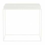 Table basse Tray H 50 cm / 60 x 40 cm - Rectangulaire - Hay blanc en métal