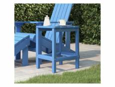 Table de jardin adirondack bleu marine 38x38x46 cm