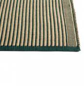 Tapis / 200 x 80 cm - Coton & jute - Hay vert en tissu