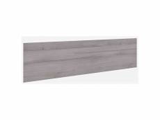 Tête de lit 180 cm en bois imitation chêne gris - tl9063
