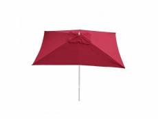 Toîle de remplacement pour parasol florida, 3x4m, polyester 6kg - rouge-bordeaux