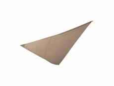 Voile d'ombrage triangulaire 3x3x3m taupe