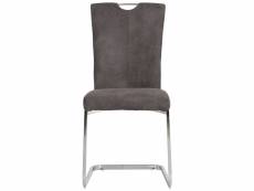Chaise SANDY coloris gris