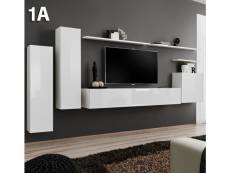Combinaison de meubles berit blanc modèle 1 a MSAM101-A