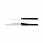 Couteau de table JY 'S / Coffret 2 pièces - Forge de Laguiole noir en plastique