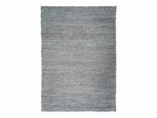 Desertum - tapis tressé en jute gris 160x230