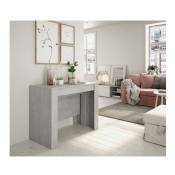 Fores - table extensible lexa - Ciment - Ciment
