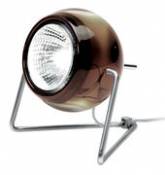 Lampe de table Beluga version verre - Fabbian marron en métal