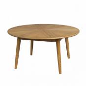 Mathi Design FAB - Table basse en bois naturel