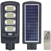 Mediawave Store - Lampadaire 095002 charge solaire 200W avec détecteur mouvement et télécommande