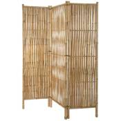 Pegane - Paravent en bambou - l. 135 x h. 170 cm