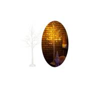 Springos - Arbre lumineux de 150 cm avec led, décoration de Noël en bouleau